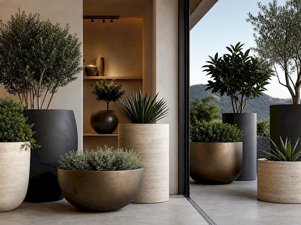 Travertine Bowl